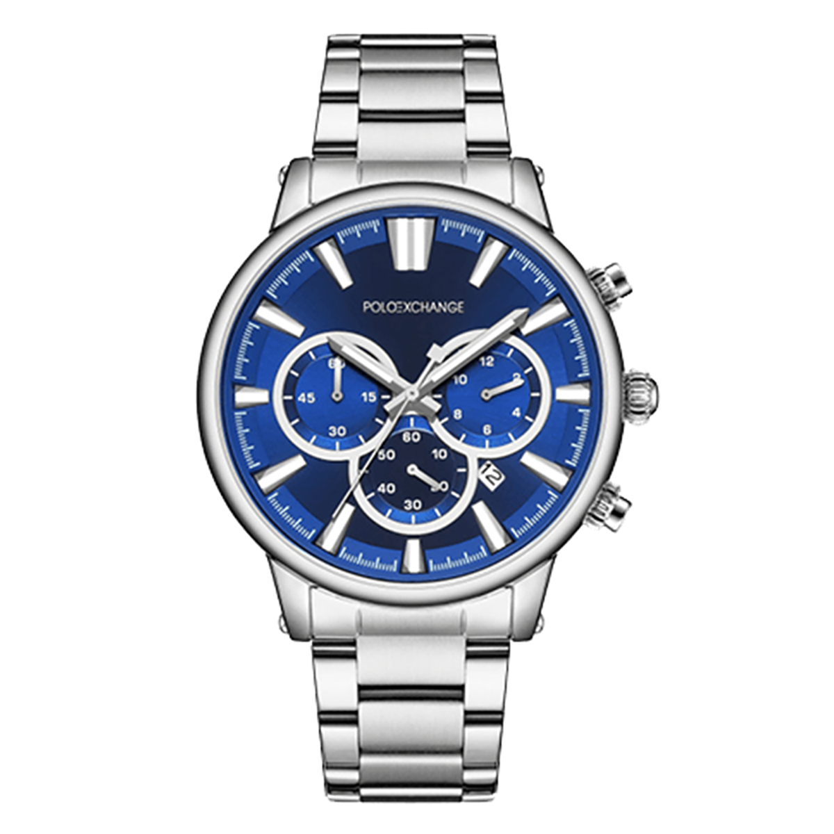 MONTRE POLOEXCHANGE HOMME M.FONCTION ACIER